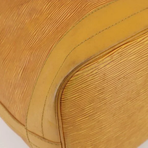 Authentic LOUIS VUITTON Epi Noe Shoulder Bag Tassili Yellow M44009 LV - Picture 8 of 16